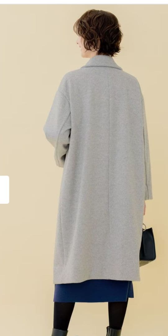 自由区 ブラッシュドビーバーチェスターコート