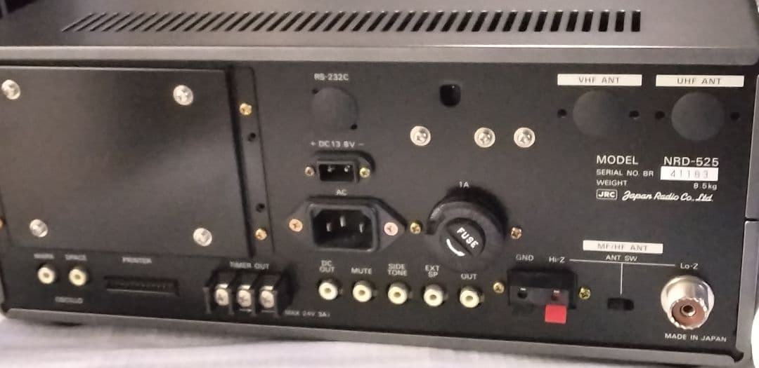 【超美品】NRD-525/JRC日本無線/オールモードHF受信機