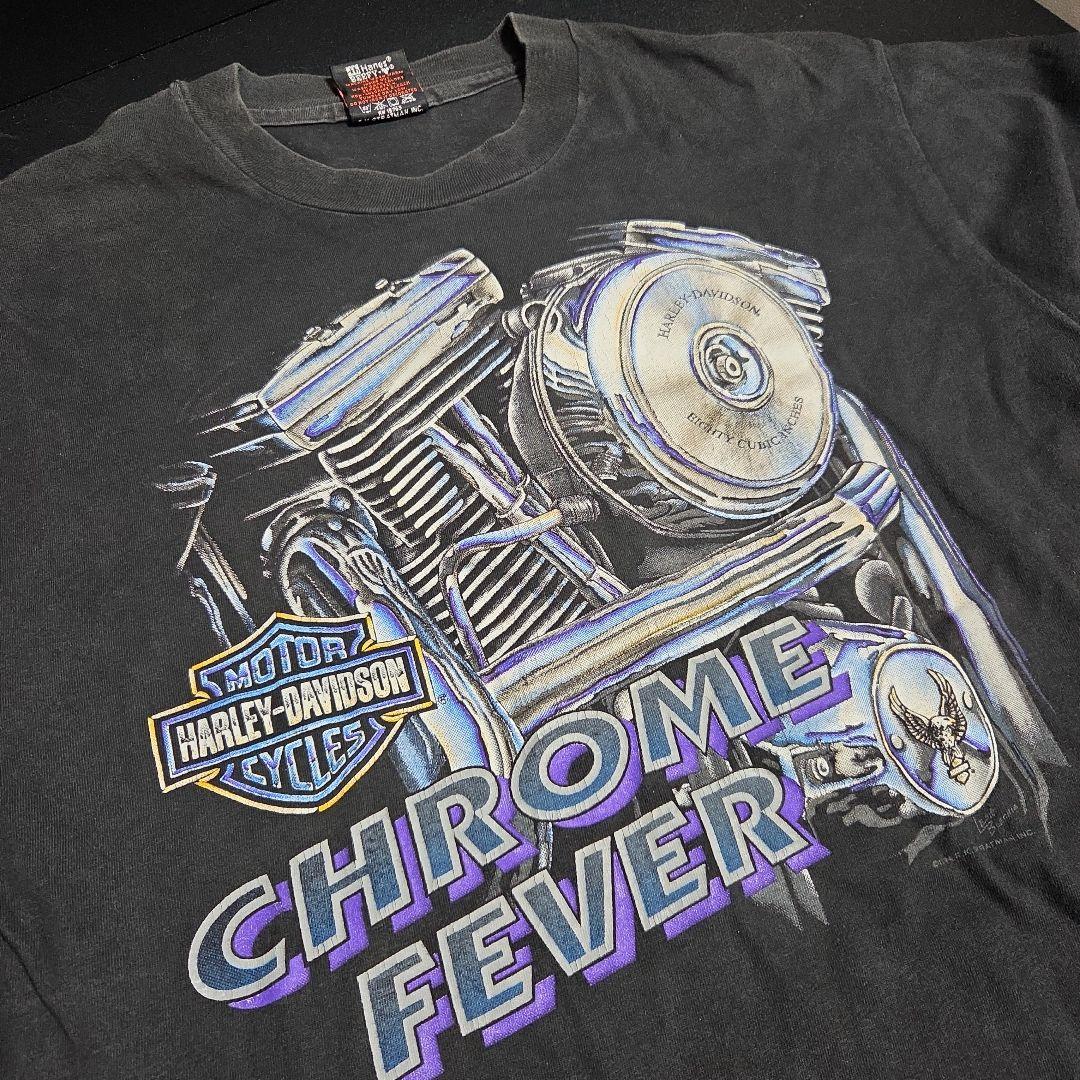 シ*ト様 90's～Harley-Davidson Chrome Fever T