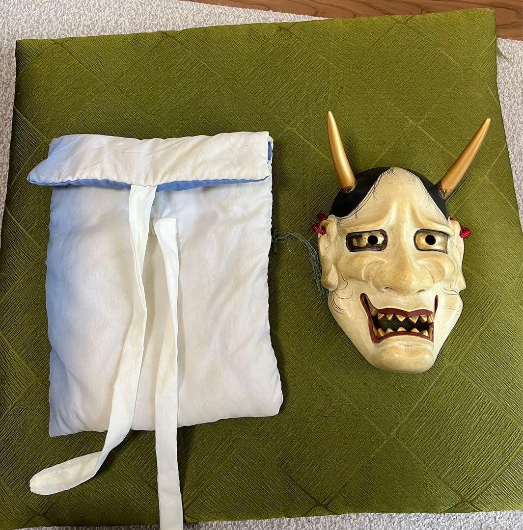 能面　白般若（しろはんにゃ）　如久