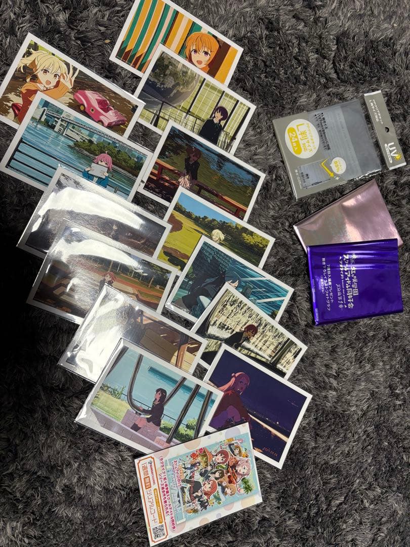 映画 虹ヶ咲 イラストフォトグラフ 全種＋おまけバンダイシリアル 特典