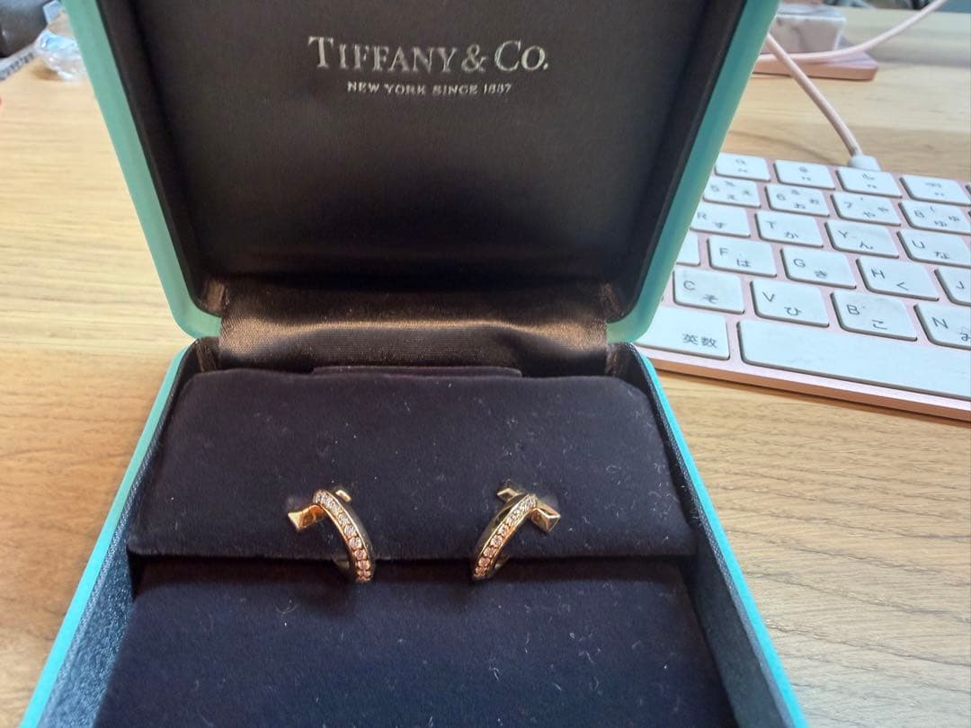 M*i様 Tiffany & Co. ダイヤモンド フープピアス