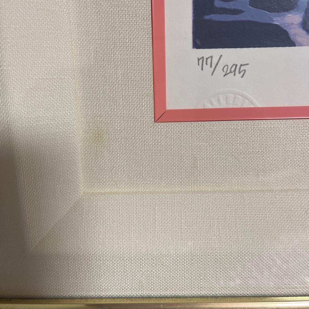 笹倉鉄平シルクスクリーン トワイライト　保証書付き