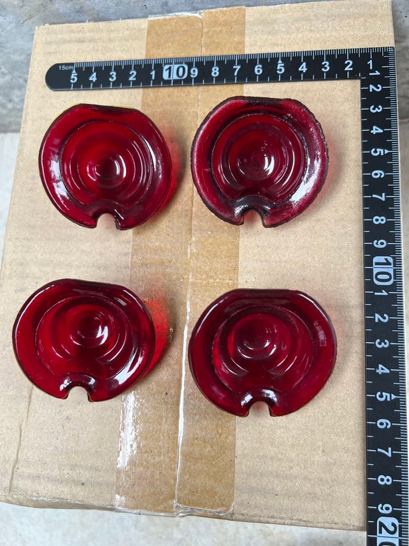 【ケンジ様おまとめ】ウインカー ガラスレンズ マーカー ガイド　&アイアンシート