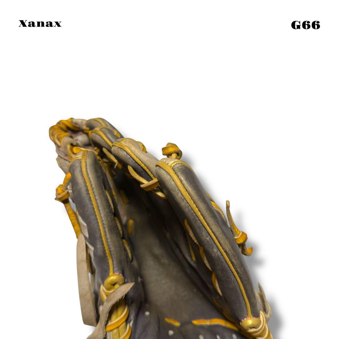 『XANA トラスト 軟式 globe GRAY』