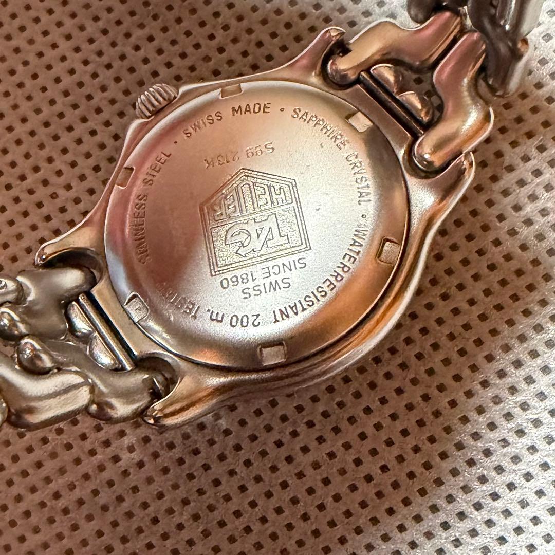 タグホイヤー プロフェッショナル ボーイズ セル グレー文字盤 クォーツ 中古品