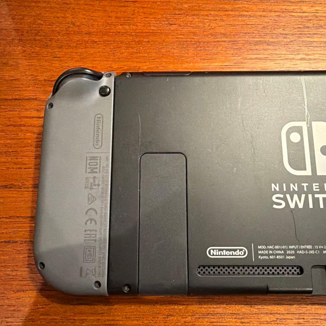 Nintendo Switch 本体 グレー 充電器・ドック付き