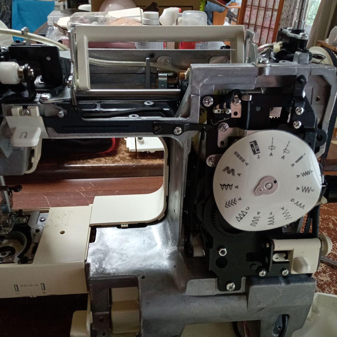 ジャノメ電子ミシン本体　分解整備済み　フット付き