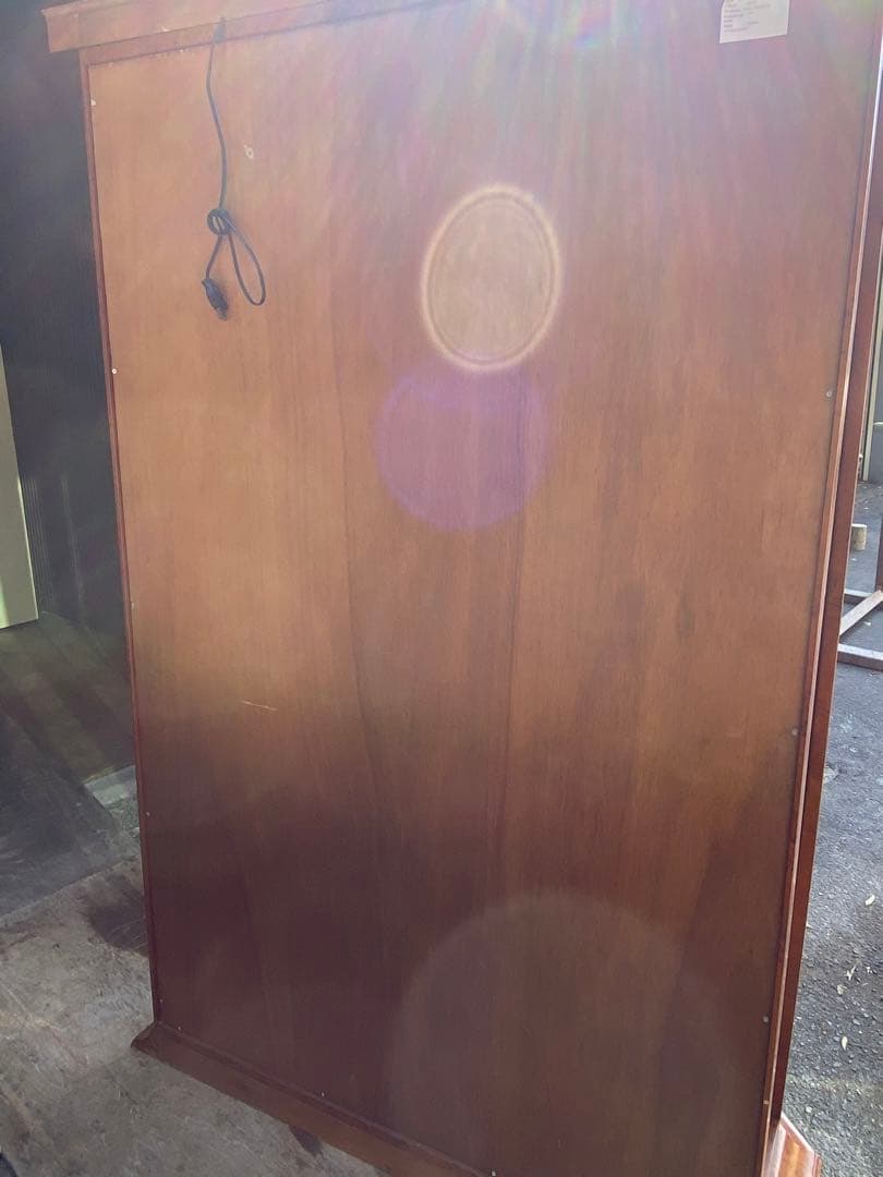 アンティーク風　ガラスケース　ショーケース　コレクションケース　照明付き　②