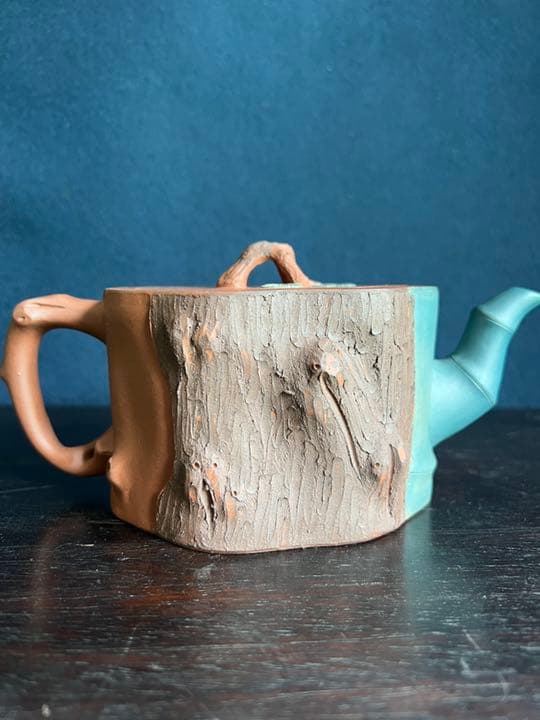 中国紫砂壺　茶道具　在銘　急須