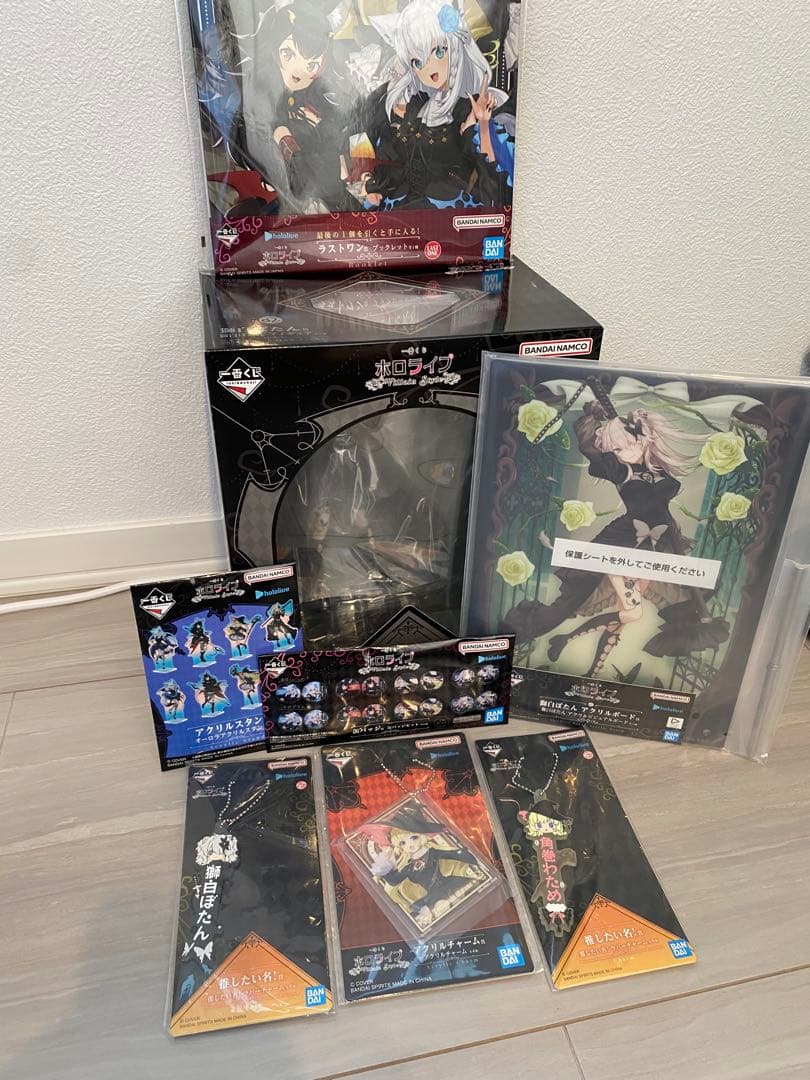 一番くじ　ホロライブ　獅白ぼたん　フィギュア