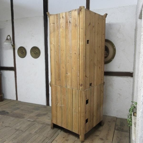 イギリス アンティーク 家具 コーナーキャビネット オープンラック 6848d