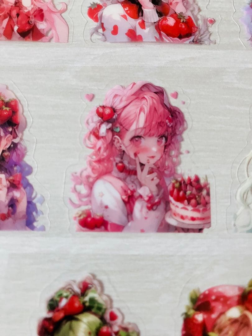 nene様　Ichigo Princess pet ロールステッカー