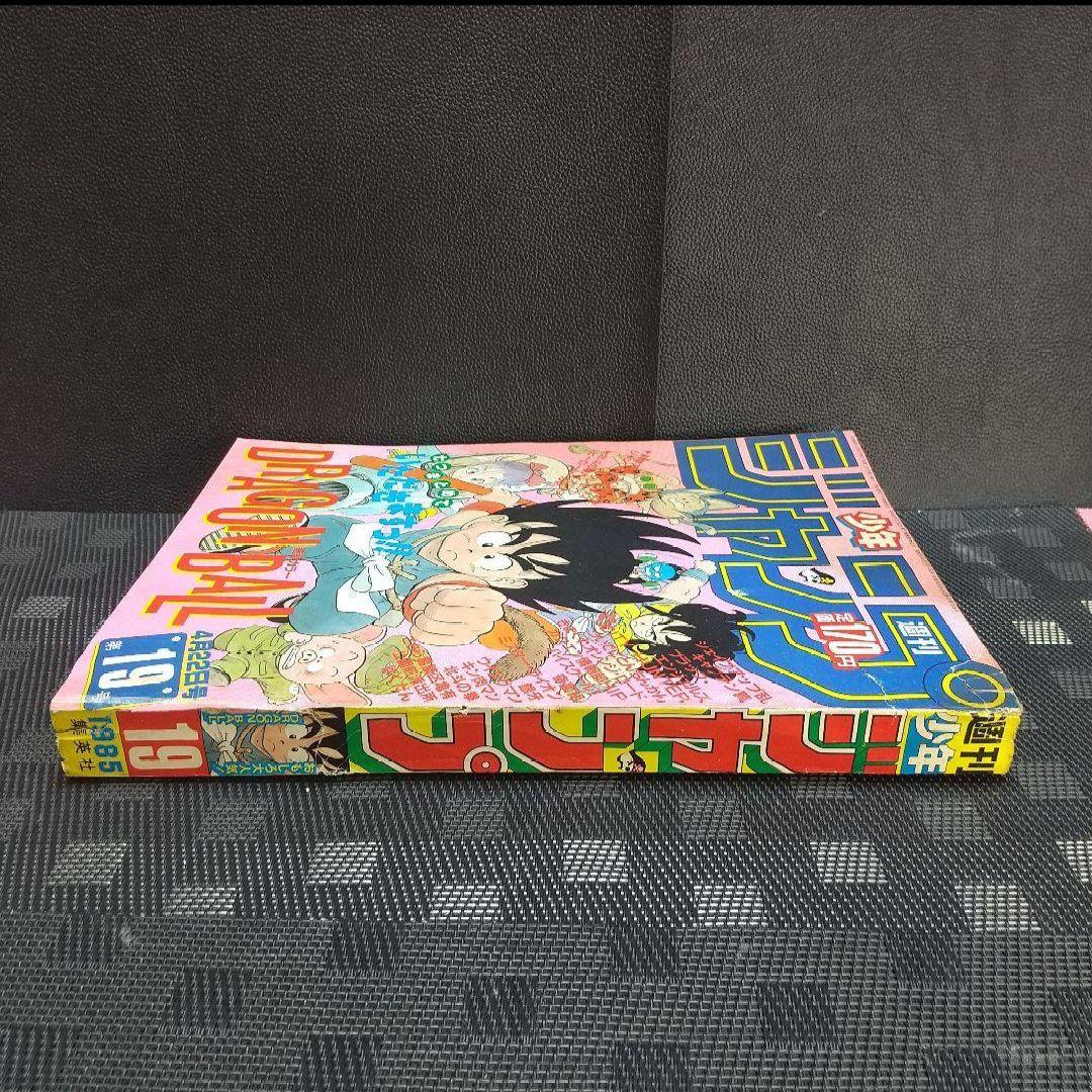 週刊少年ジャンプ 1985年19号※ドラゴンボール巻頭カラー※北斗の拳 シール付