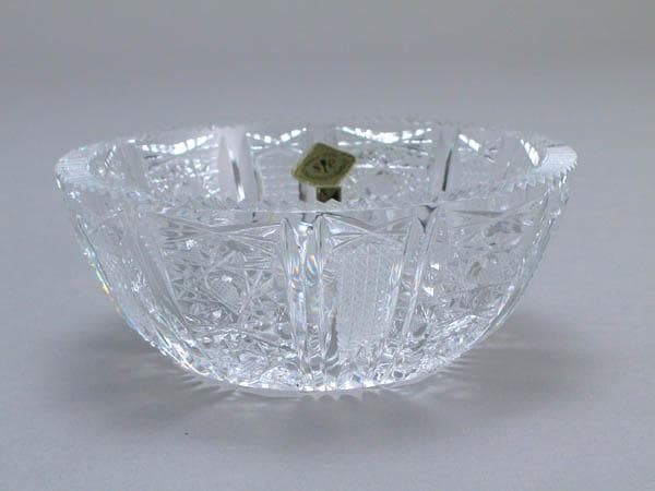 オーストリア　ザルッブルグ カットグラスボール ビンテージ