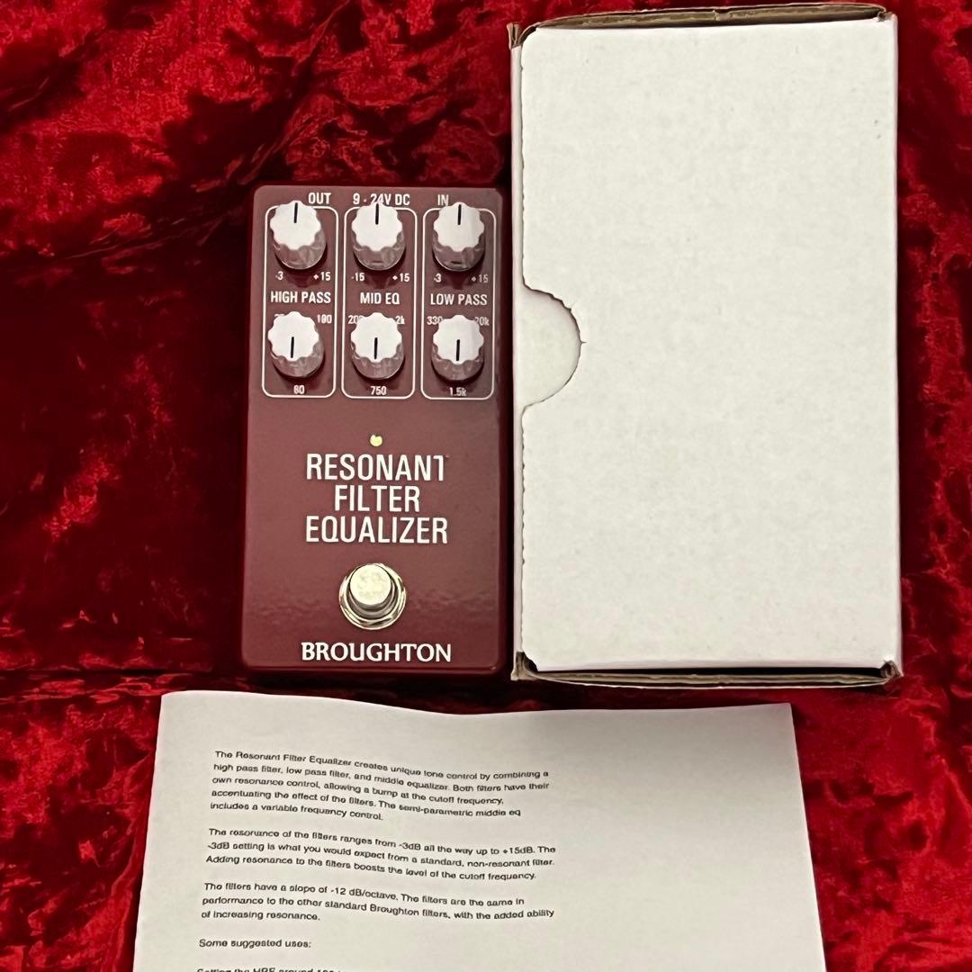 ギター Broughton Resonant Filter Equalizer