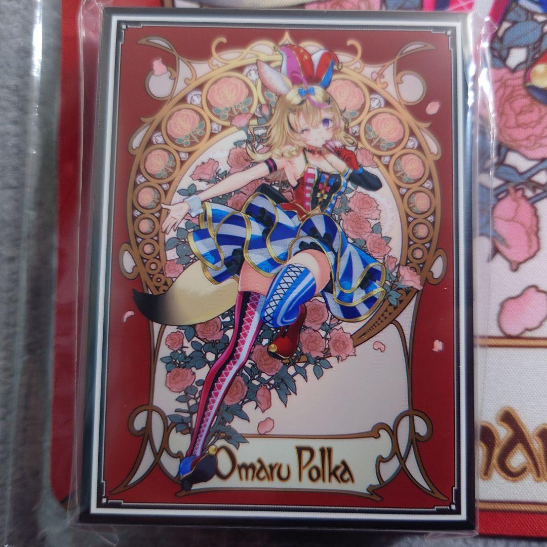 α1 ホロライブ ミュシャ風&通常衣装 尾丸ポルカ スリーブ&プレイマット