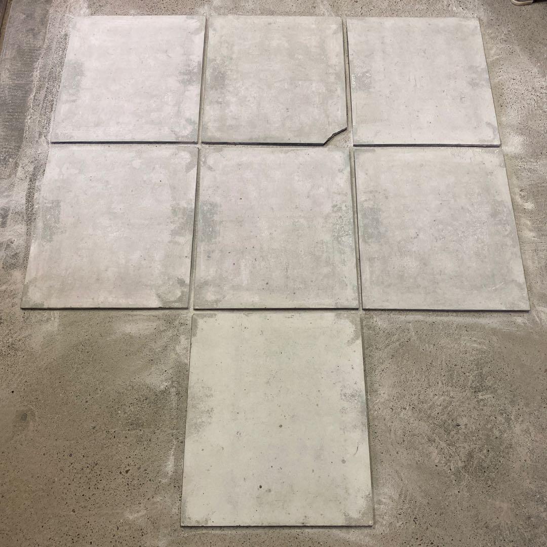 【中古品】陶芸　棚板35×40(厚8mm)7枚組②(スリット無し)