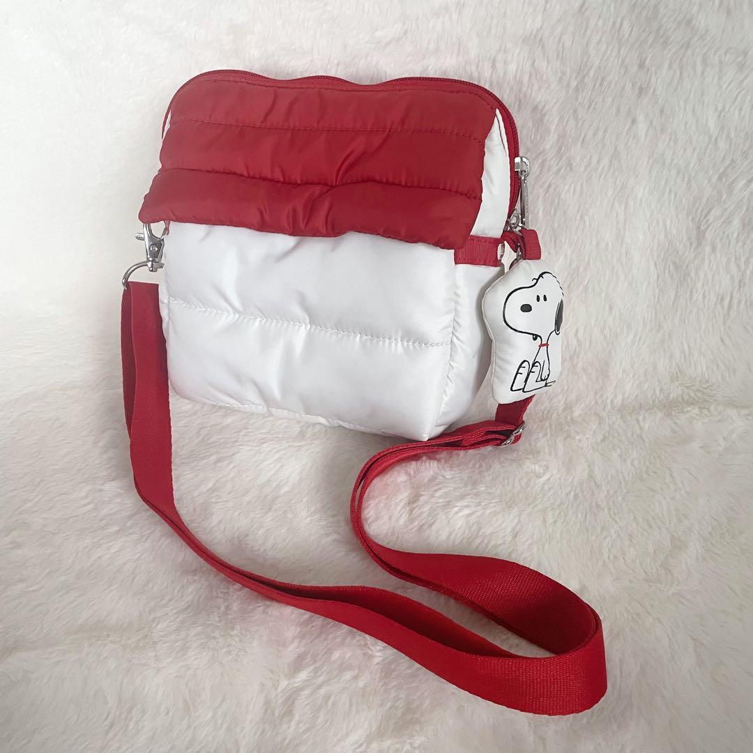未使用級 LeSportsac スヌーピー ドッグハウス ショルダーバッグ