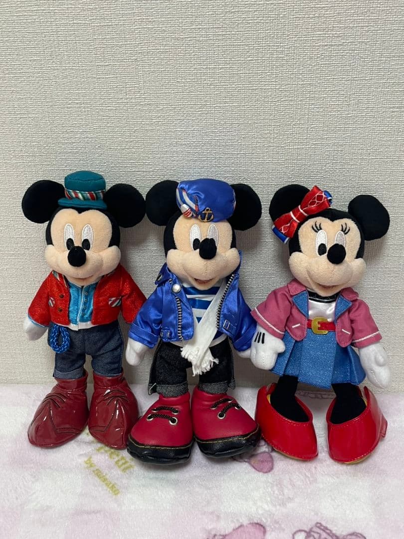 ディズニーシー　ハローニューヨーク　ミッキー　ミニー　コスチューム　三点セット