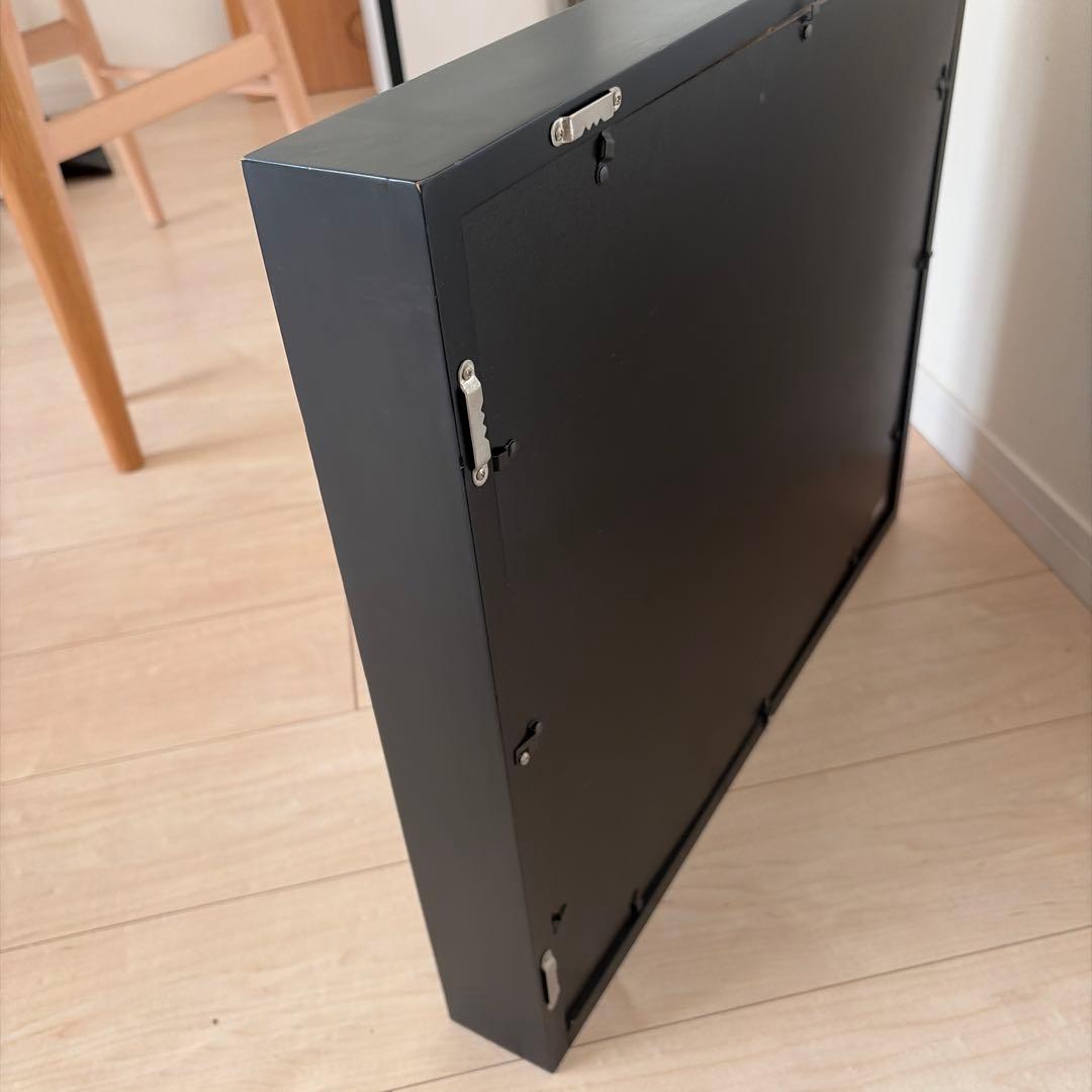 黒　マルチフォトフレーム 額縁　壁掛　写真　アート