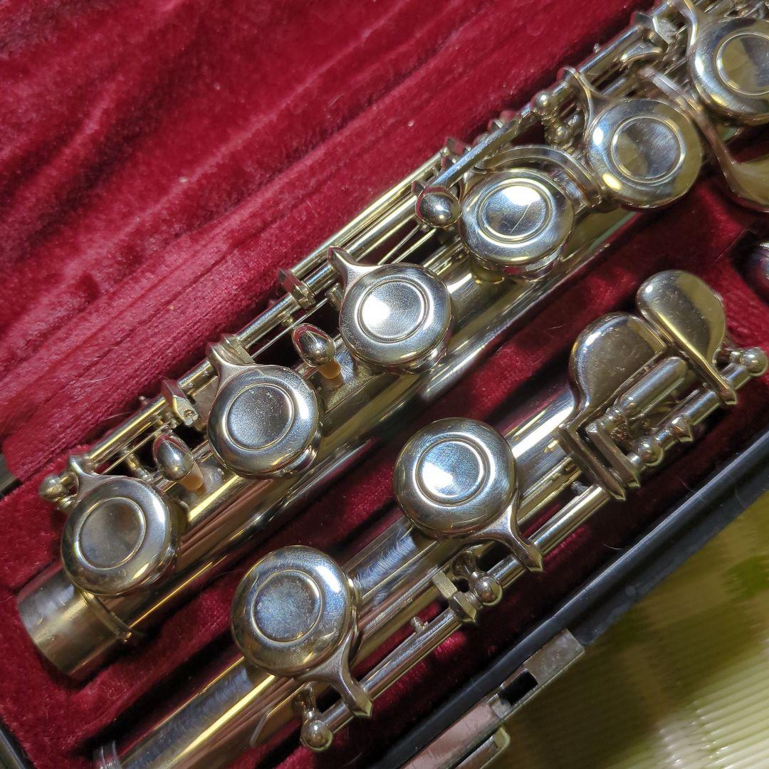 ヤマハフルート本体 YFL-211Ⅱ ケース・バッグ・掃除棒付き