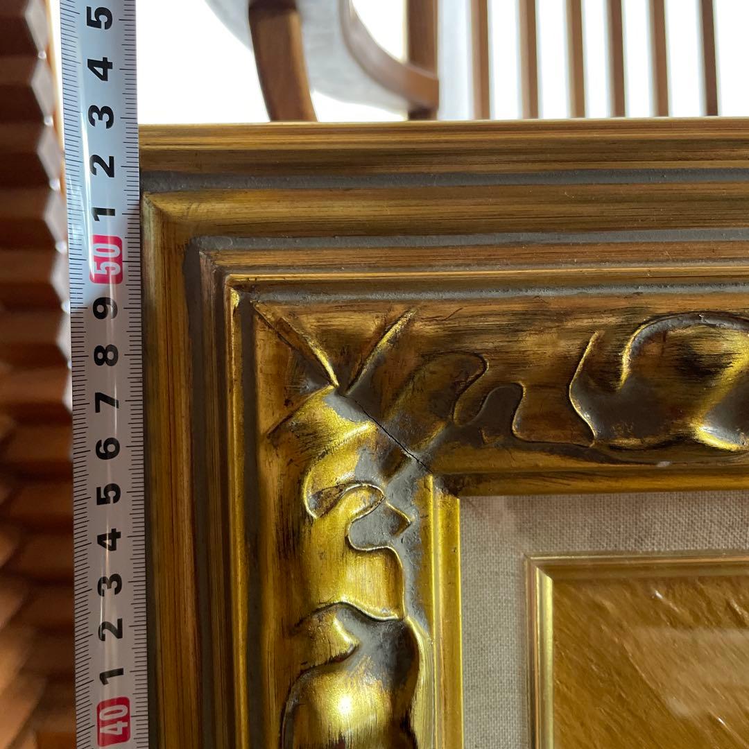 熊谷守一　牛　油絵　画像にサイズあり