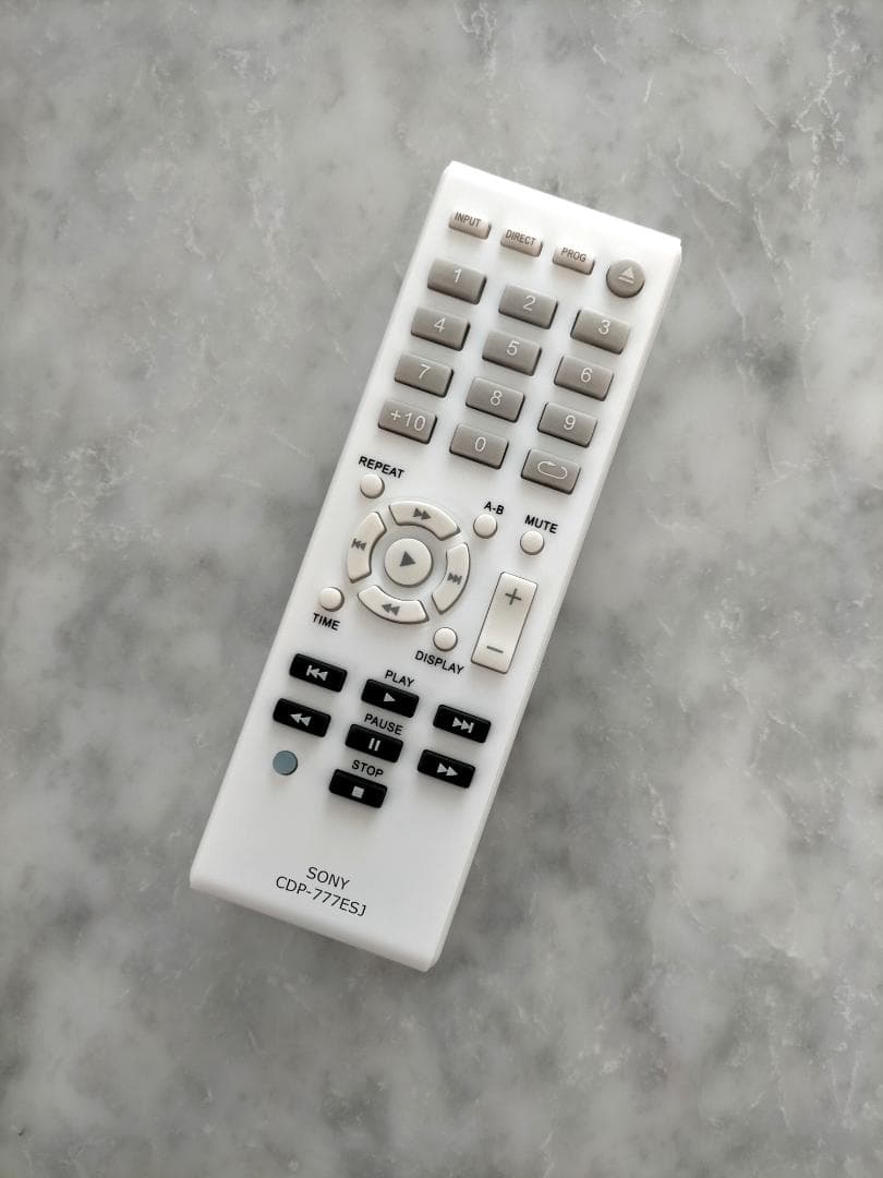 SONY(ソニー)CD用リモコン(remote) 適応機種：CDP-777ESJ
