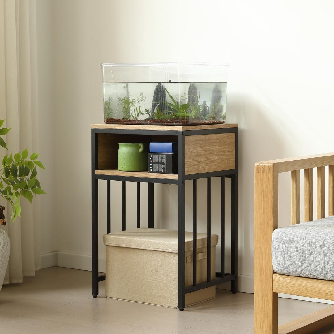 水槽台 水槽スタンド 45*40cm 耐荷重100kg 二段収納棚 幅45cm