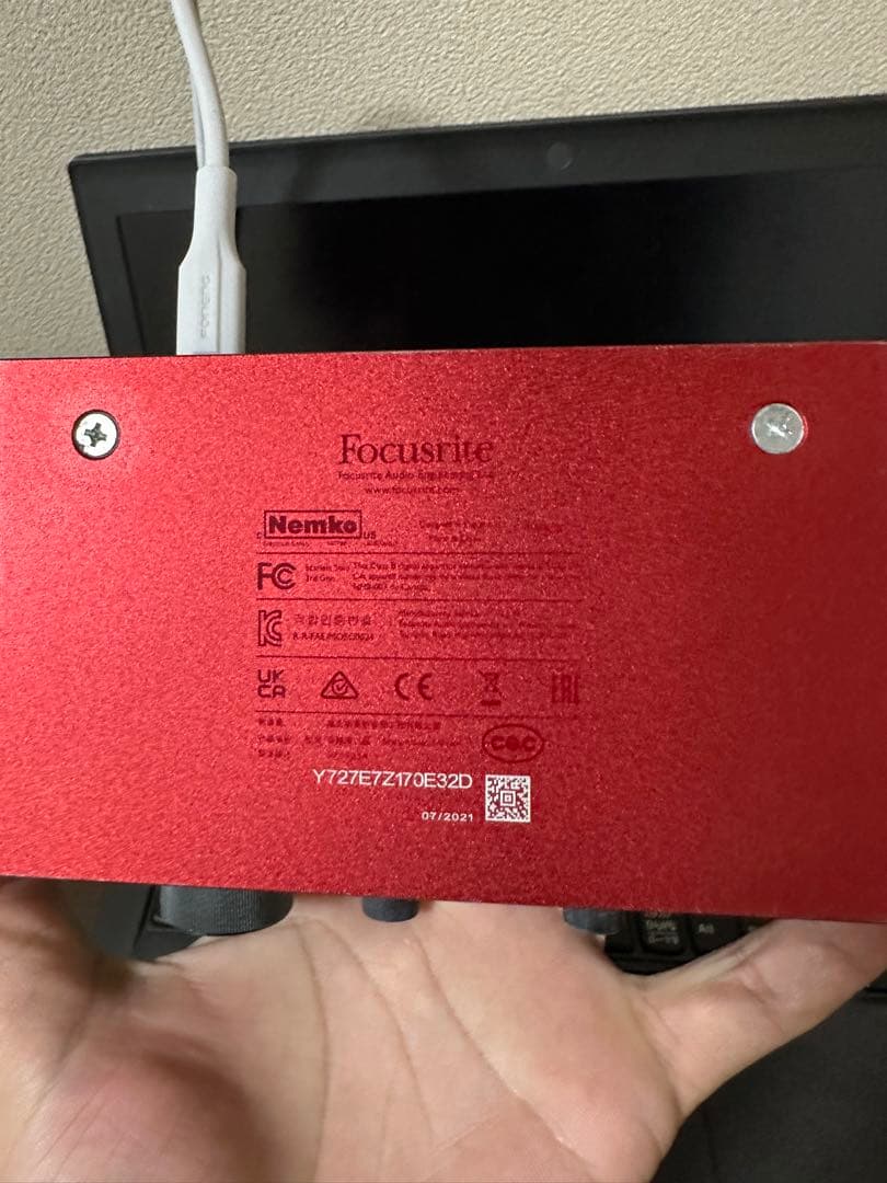 その他 Focusrite Scarlett Solo