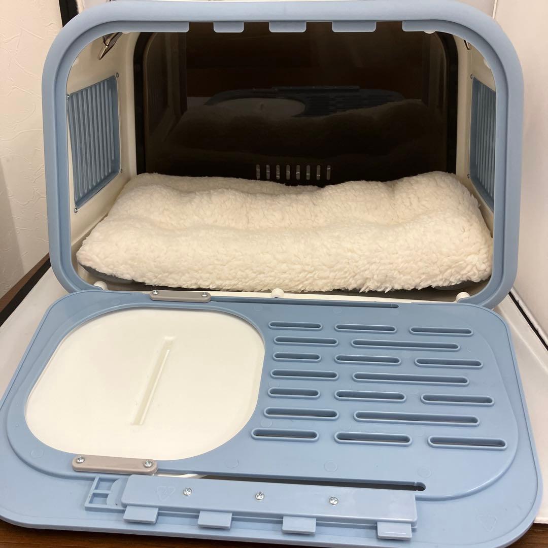 小動物用お出かけバック 航空輸送ボックス 車載/手提げ/肩掛 軽量 通気性