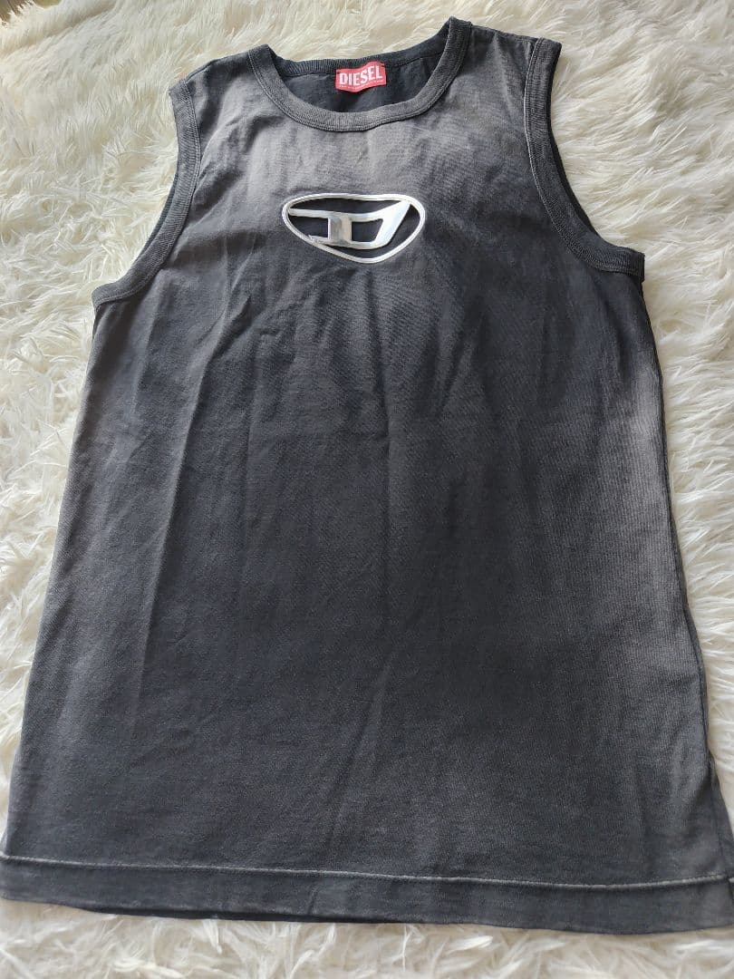 Diesel Faded タンクトップwith puffy Oval D タンク