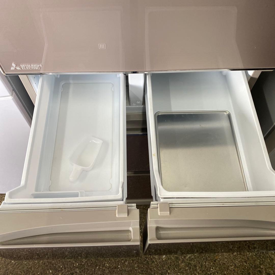 雷216 三菱 冷蔵庫 グレーMR-B46-c 2018年製