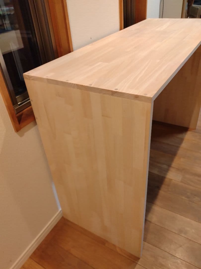 木製　ハンドメイド　オーダー　コの字　棚　シェルフ　ラック　カウンター