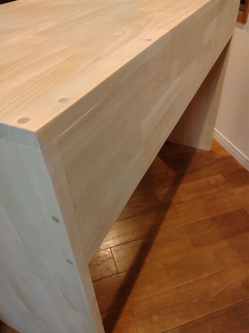 木製　ハンドメイド　オーダー　コの字　棚　シェルフ　ラック　カウンター