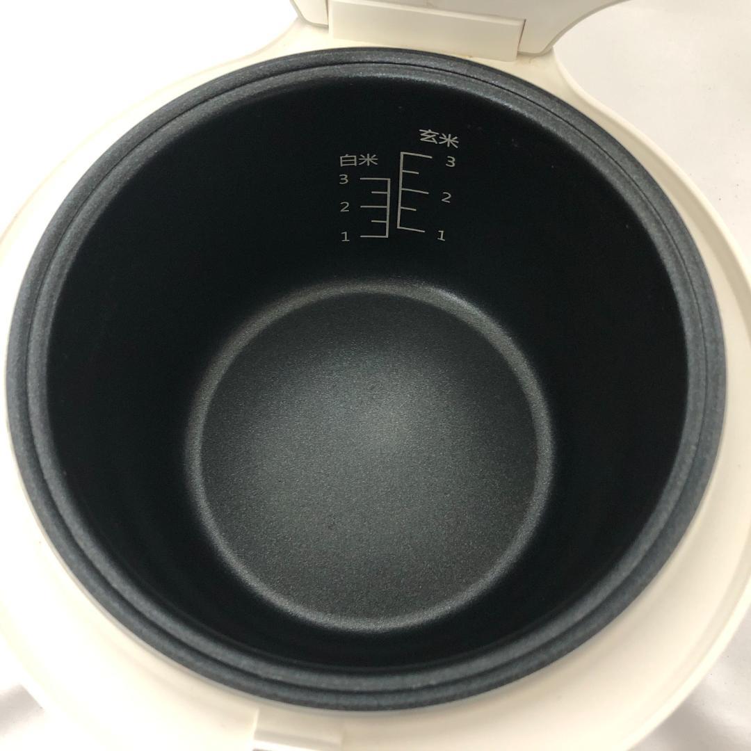 【極美品★2024年製】 発芽玄米炊飯器 ELM-102 3合炊き ホワイト