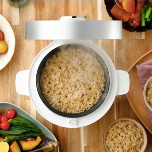 【極美品★2024年製】 発芽玄米炊飯器 ELM-102 3合炊き ホワイト