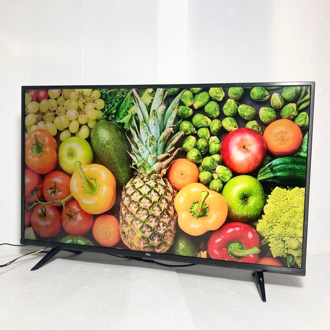 美品 TCL 43インチ 液晶テレビ 43P615 2022年製 スマートTV