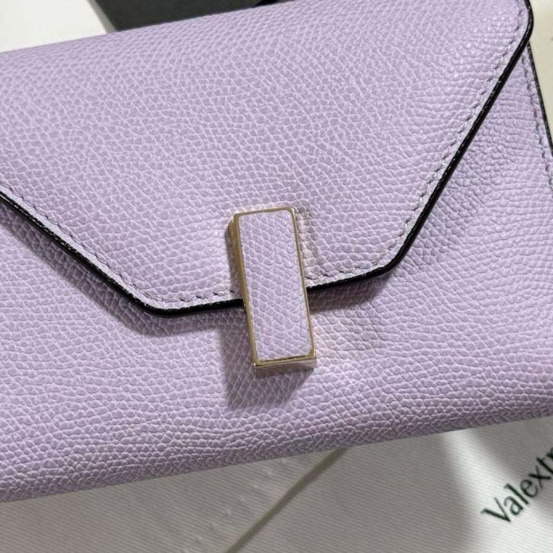 ⭐️新品未使用⭐️　Valextra イジィデ　三つ折り財布　コンパクトウォレット