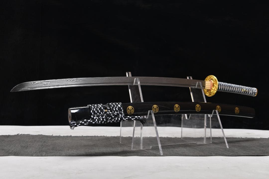 金ザリガニ打刀 日本刀 模造刀 居合刀 武士道 武蔵 鑑賞用 手鍛造打
