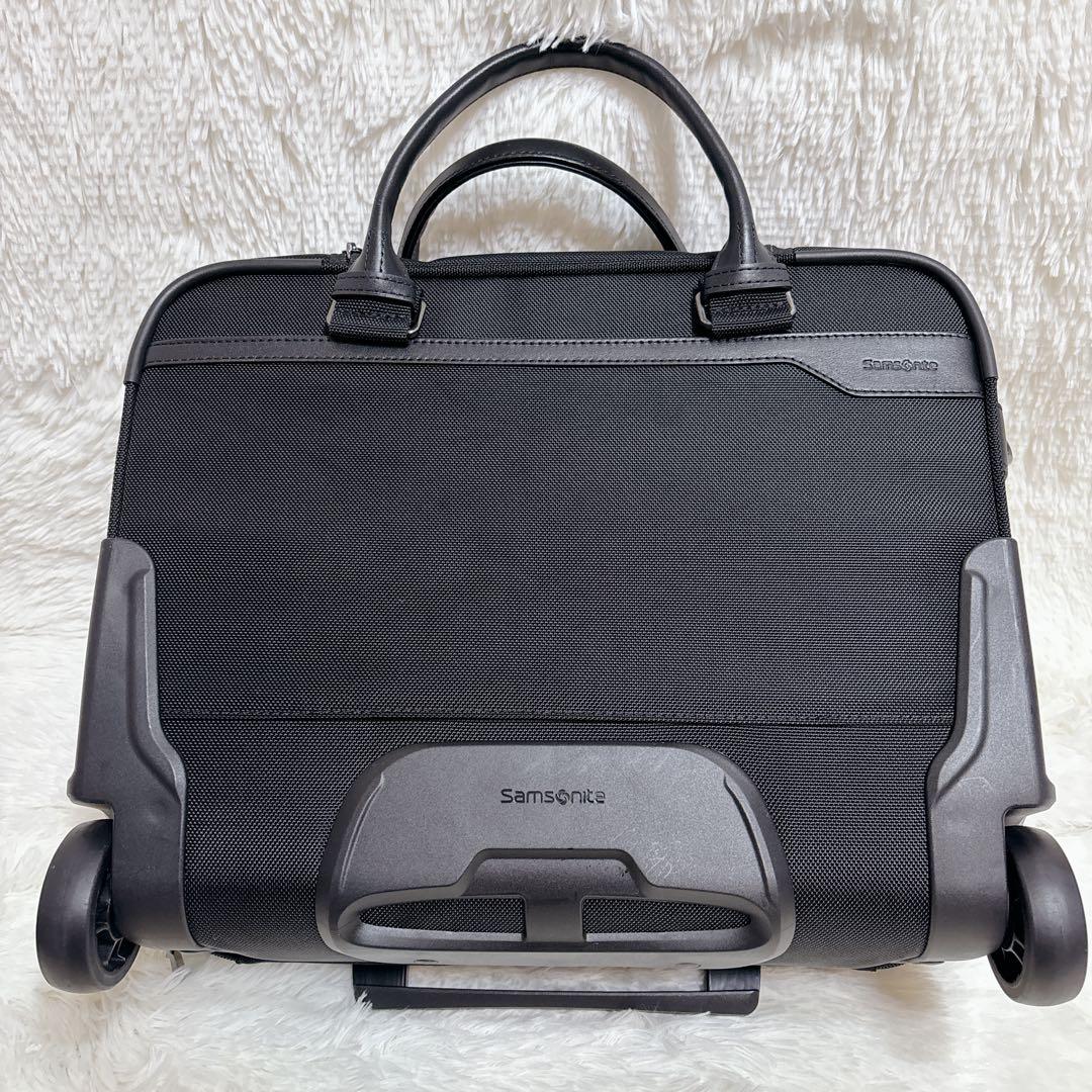 【希少デザイン】　Samsonite キャリー　ビジネス　ブラック　ソフト