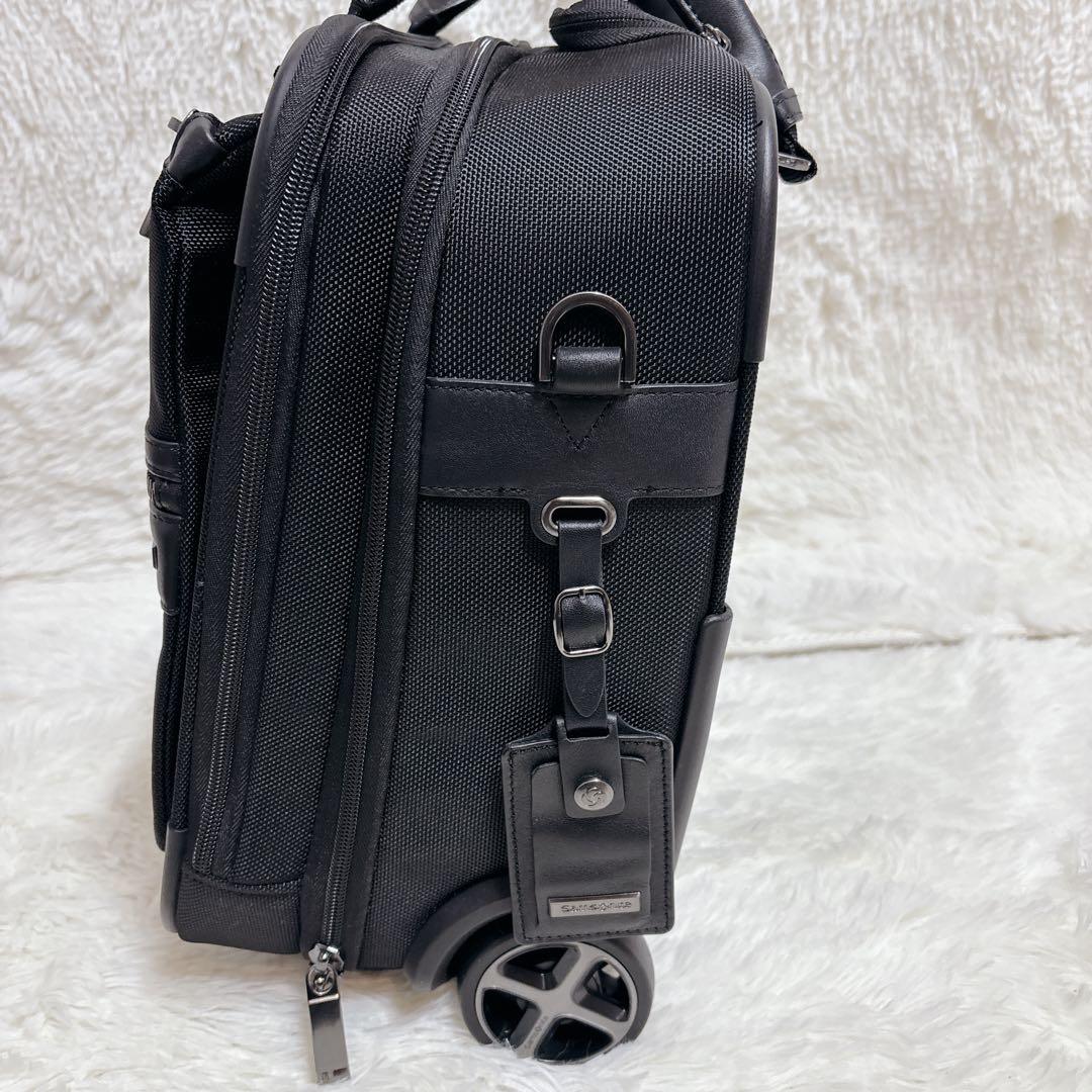 【希少デザイン】　Samsonite キャリー　ビジネス　ブラック　ソフト