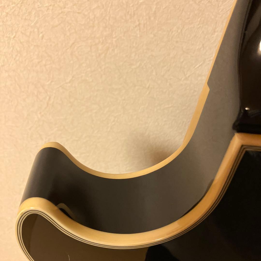 Burny レスポールカスタムタイプ ブラック×シルバー