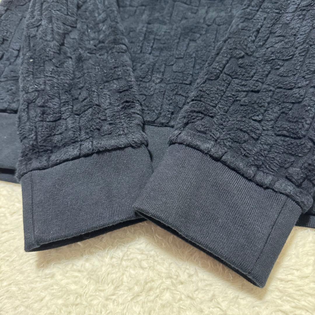 美品！FENDI　ズッカ柄　パーカー　フーディー　プルオーバー　エンボス加工