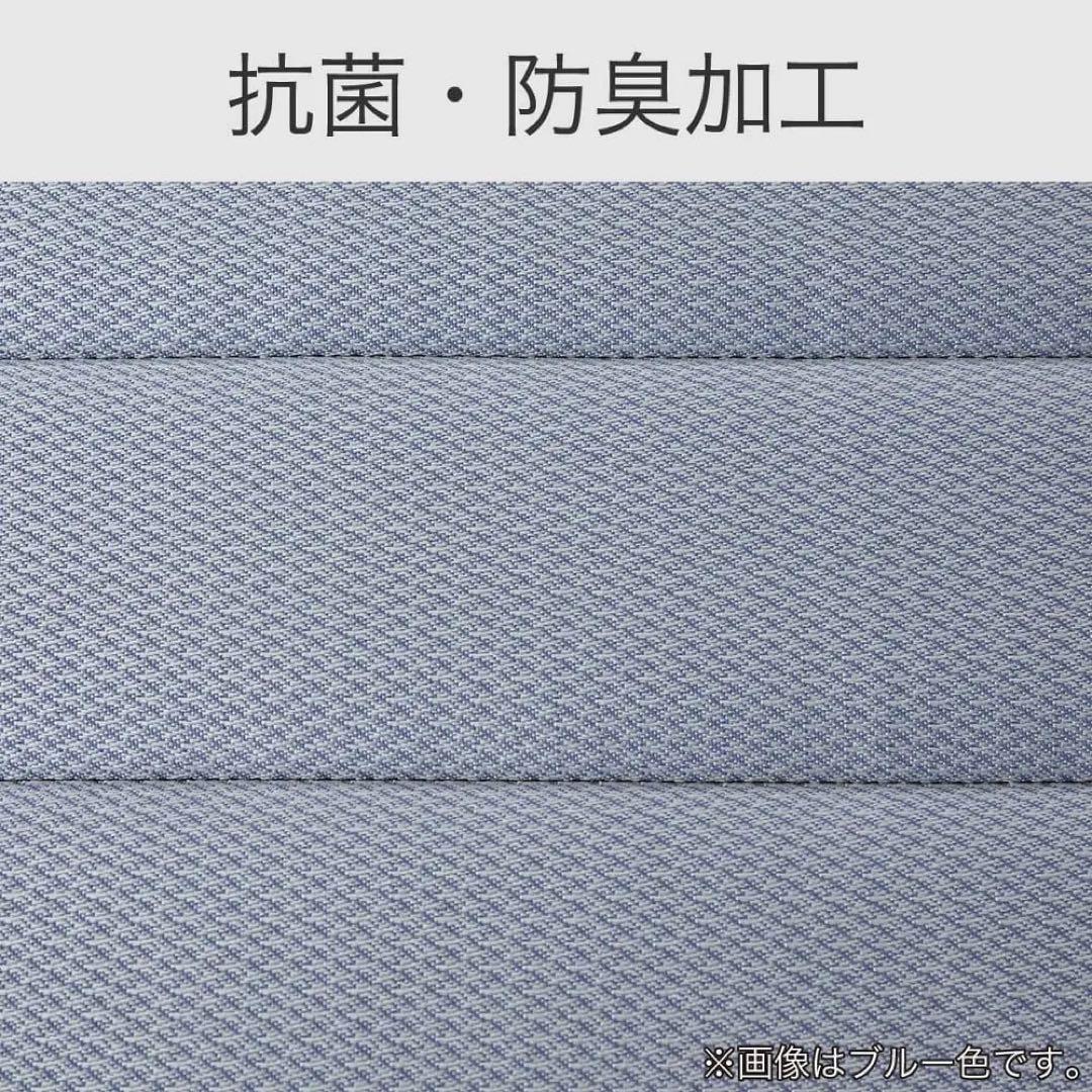 フランスベッド シングル ベッド 脚高250mm（ブルー） ベッドパットセット