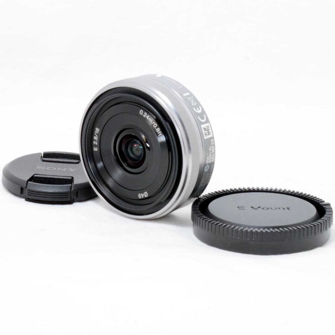 ⭐️美品⭐️SONY ソニー E 16mm F2.8 単焦点レンズ シルバー