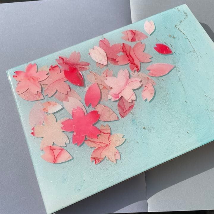 アルコールインクアート（インテリアパネル）