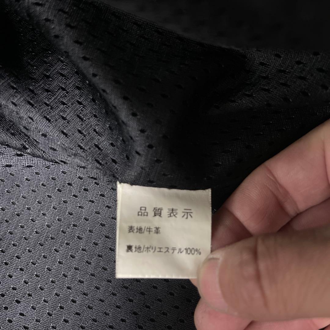 値下げ エスギア S:GEAR 牛革 レザー シングル ライダース ジャケット