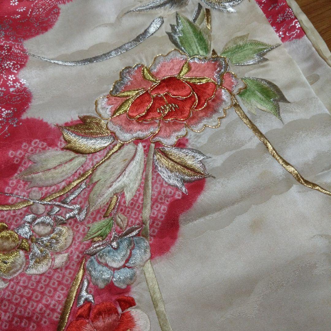 正絹　振袖　8枚　着物まとめ売り　リメイク用