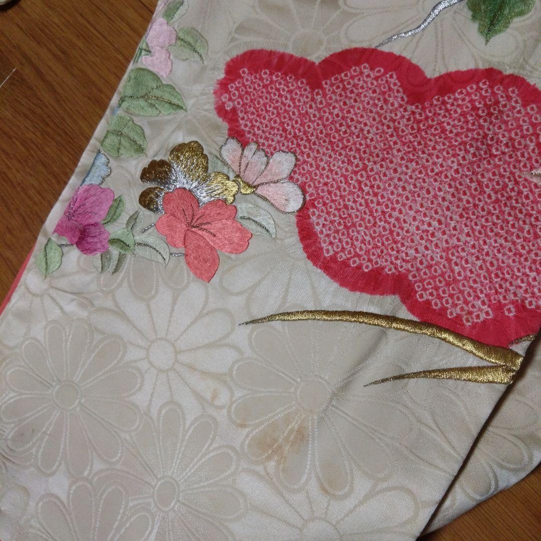 正絹　振袖　8枚　着物まとめ売り　リメイク用